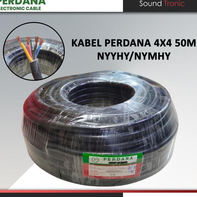 Kabel Perdana NYYHY 4x4 50m/Kabel Genset/Kabel audio