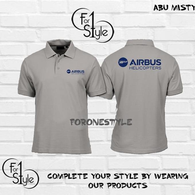 DS64 - BAJU - KAOS POLO AIRBUS HELICOPTERS - POLOSHIRT AIRBUS HELICOPTERS