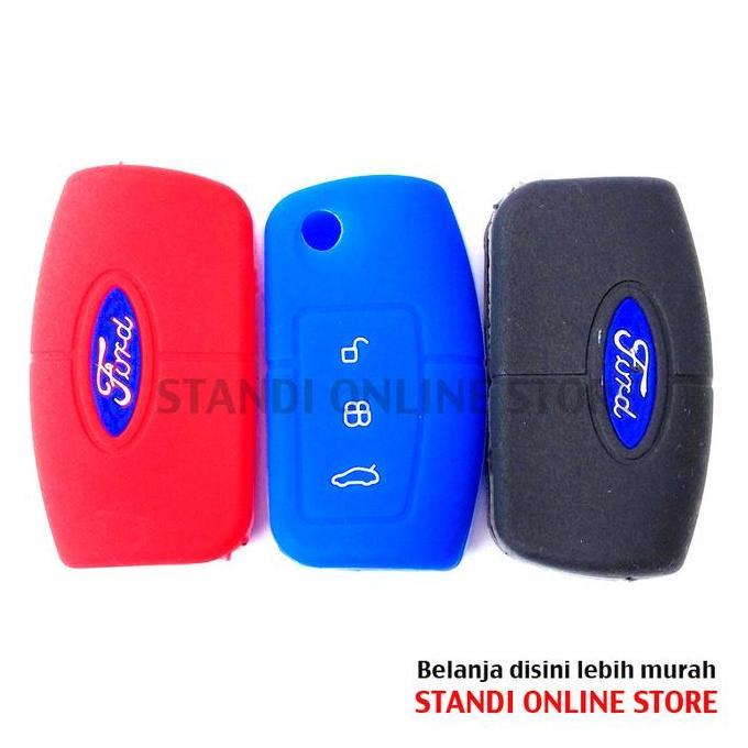 KONDOM KUNCI SILIKON REMOTE KEYSHIRT FORD FIESTA SIAP KIRIM