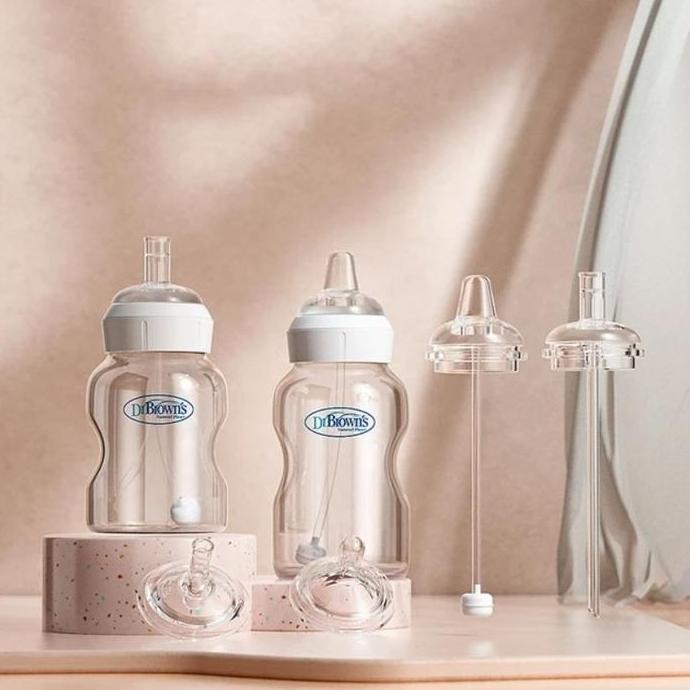 Sedotan Pengganti  Untuk botol Dr Browns Option+ / Handle Dr browns