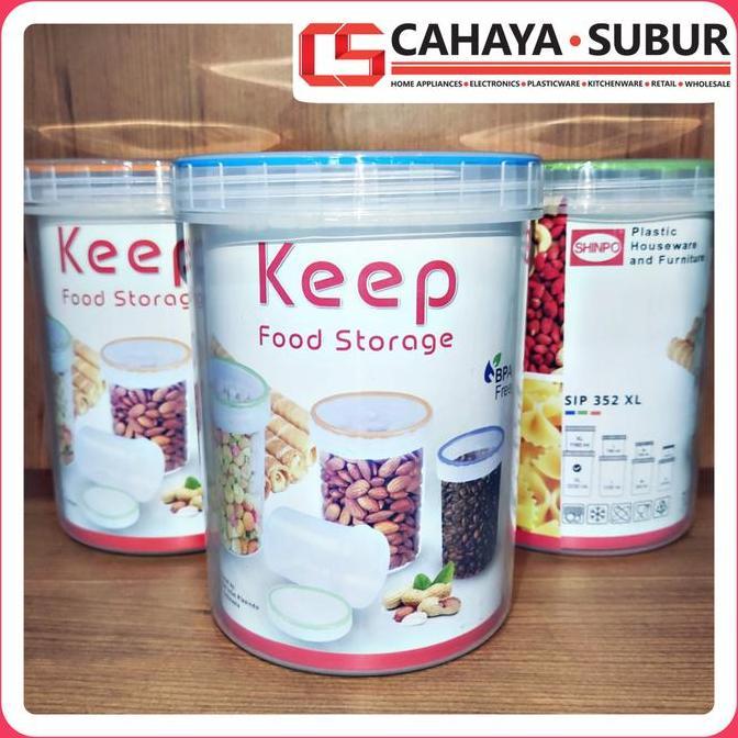 Harga Satuan Toples Makanan Sealware SHINPO KEEP 352XL Serbaguna SHINPO KEEP 352 XL