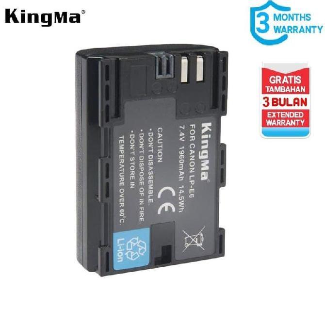 KINGMA Battery for Canon LP-E6
