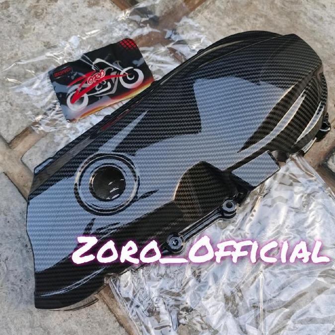 * Cover Tutup Cvt Carbon Beat Lama / Beat Karbu 2008-2012 Zoro *