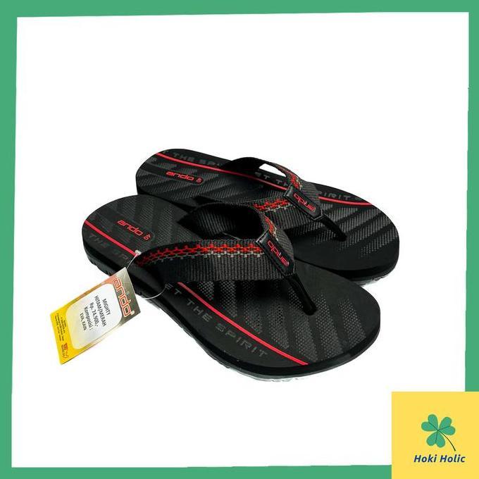Kasho- Sandal Jepit Ando Pria Sandal Jepit Spons Ando - Ando Mhty
