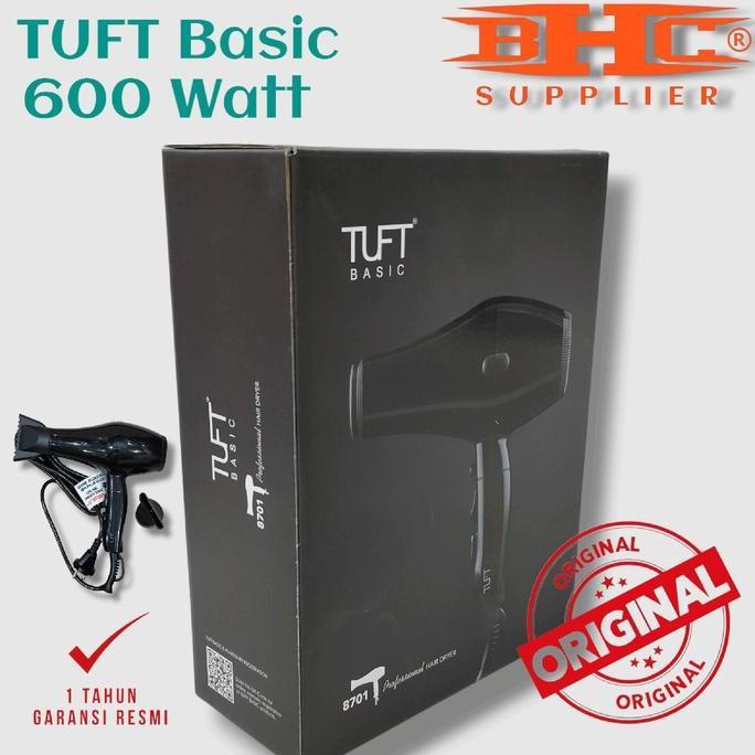 HAIRDRYER TUFT BASIC HAIRDRYER PENGERING RAMBUT  600W HAIR DRYER TUFT GARANSI PABRIK GARANSI INTERNA