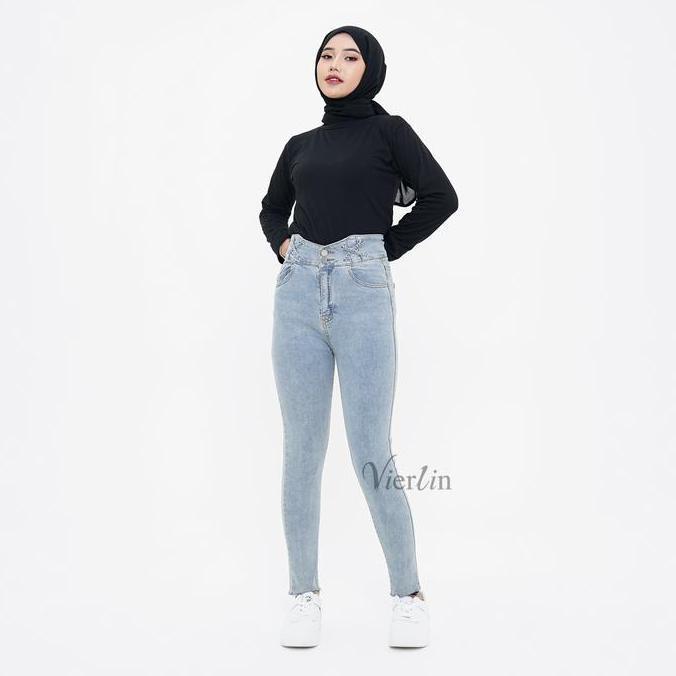 DV351 - Jeans 8052 HIGH WAIST SKINNY JEANS