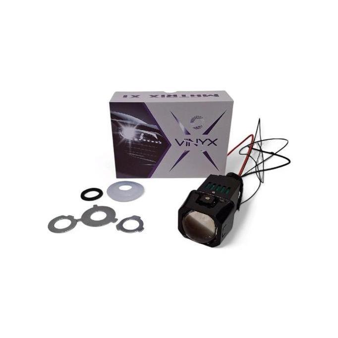 Biled Matrix X1 Vinyx 1.5 Inch Purple Flat Projector Biled Matrix X1 Purple Premium Lens Vinyx Best 