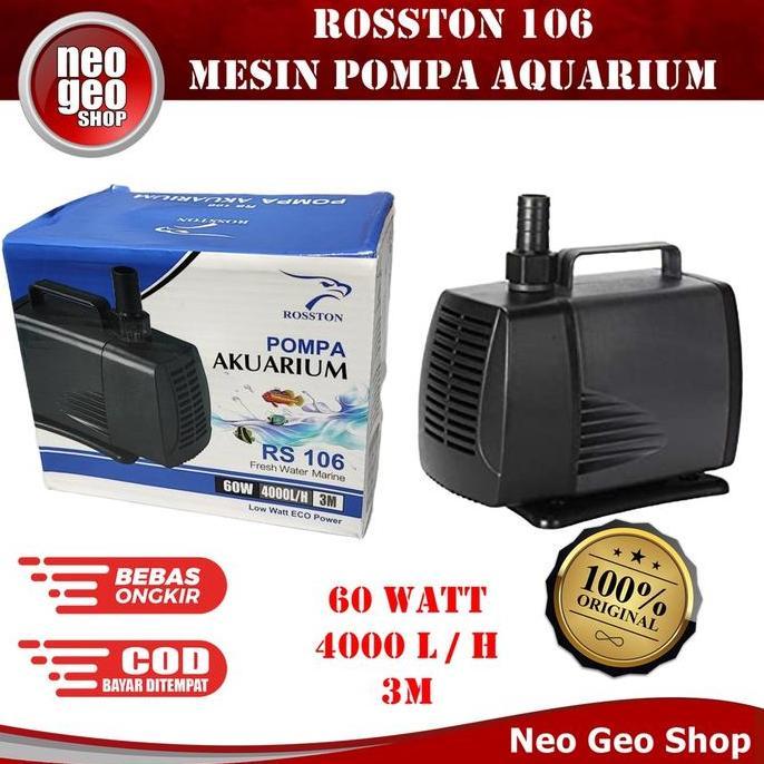 ROSSTON RS 106 RS106 MESIN POMPA AIR ROSTON POWER HEAD AQUARIUM