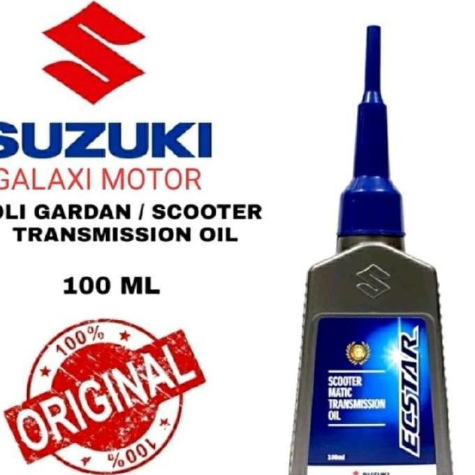 SUZUKI GENUINE OIL, OLI ECSTAR SUZUKI OLI GARDAN MOTOR SUZUKI 100 ML