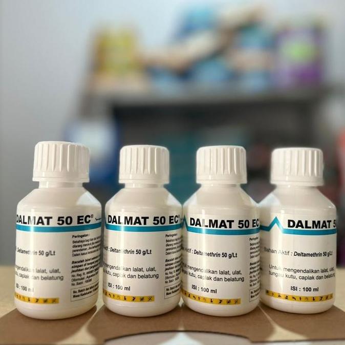 OBAT KUTU DALMAT 50 EC DALMAT OBAT KUTU HEWAN 100ML