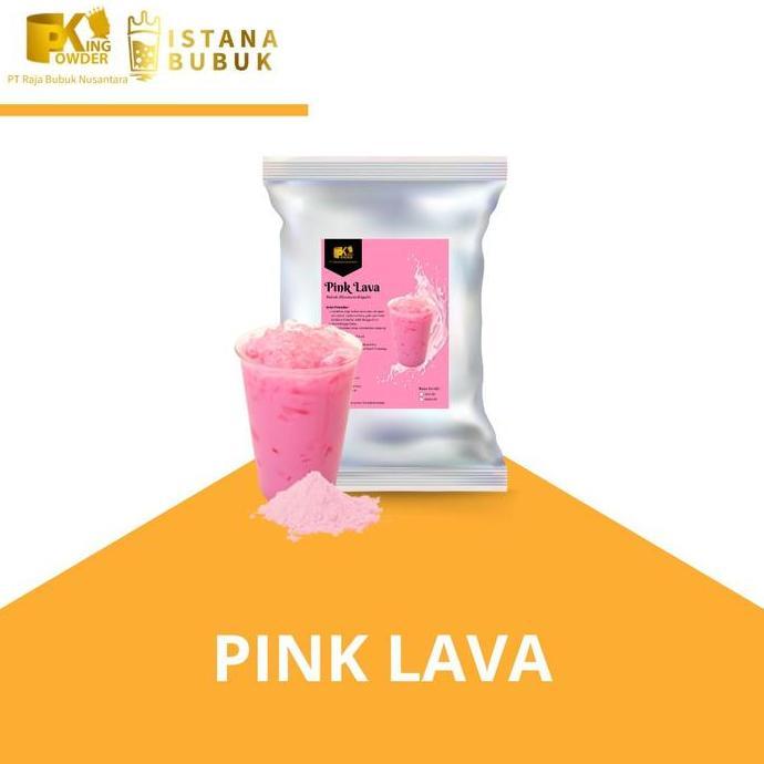 Bubuk Minuman Pink Lava 1KG Powder Drink Pink Lava Murah Dan Berkualitas Diskon