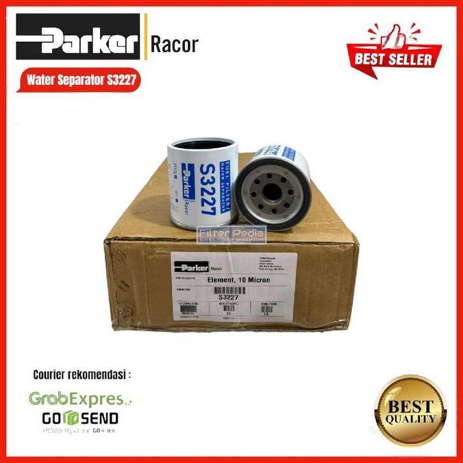 Lubri - S3227 Gasoline Filter Racor Parker 10 Micron Saringan Filter Bensin