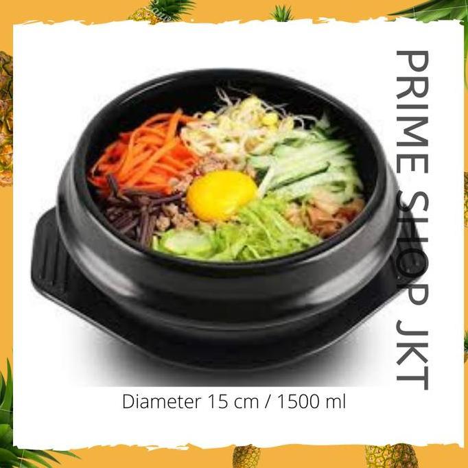 N DOLSOT DDUKBAEGI HOT POT CLAYPOT BIBIMBAP BOWL 15CM