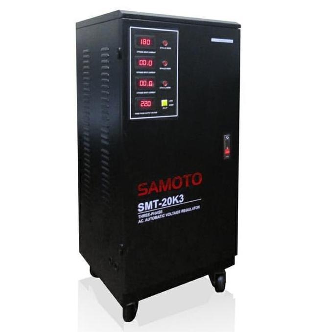Stabilizer Listrik Samoto 20kva 3phase 20000va 3phase 20kva 3phase