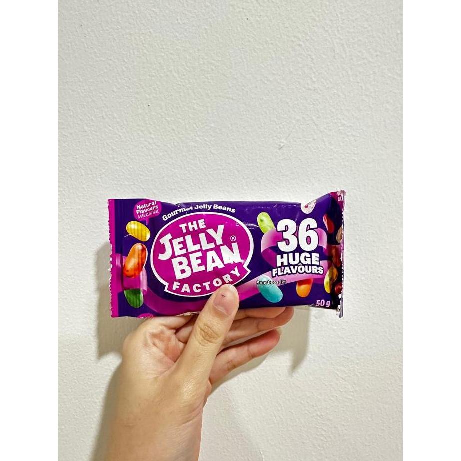 THE JELLY BEAN FACTORY GOURMET JELLY BEANS 36 HUGE FLAVORS CANDY