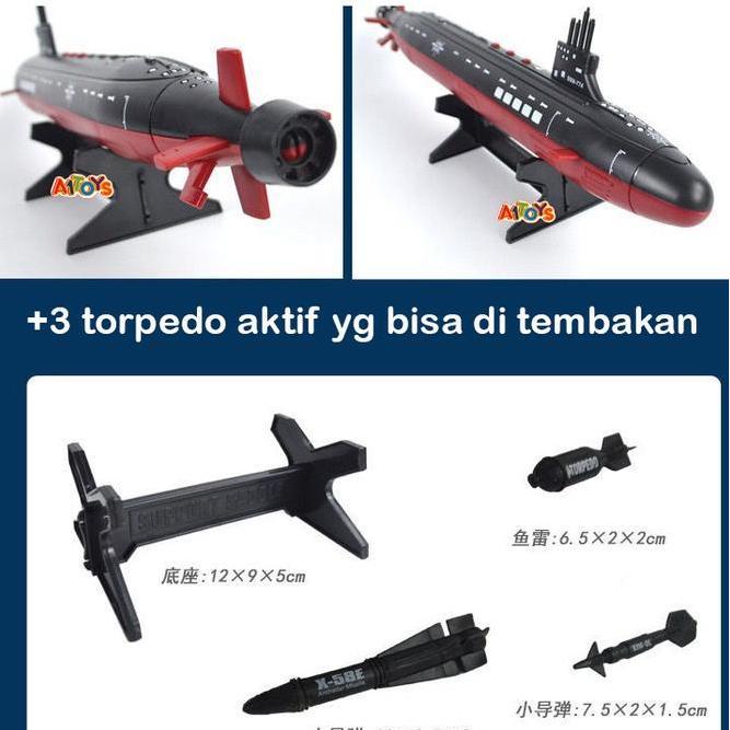 Mainan Kapal Selam Miniatur Submarine Mainan Kapal Perang