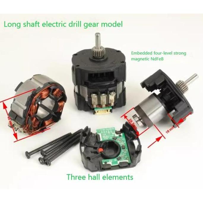 NEW High Speed Brushless Motor High Torque Vickers & Drill (8464)