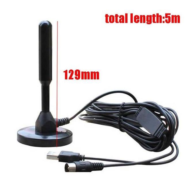 Moc- Antena Tv Usb Dital Antena Rumah Mobil Antena Booster Portable