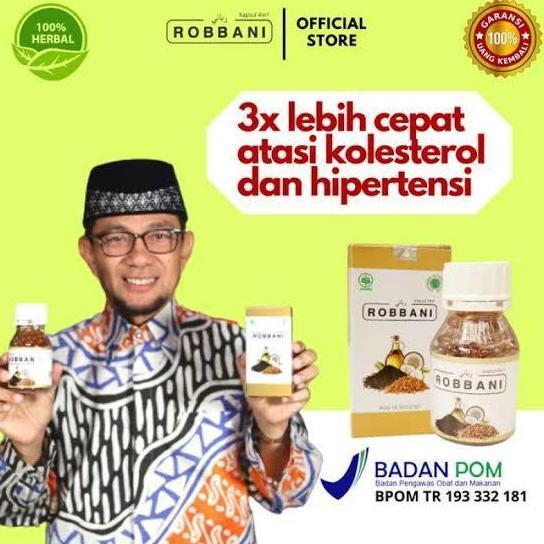 Health- Robbani Obat Herbal Atasi Kolesterol Hipertensi Darah Tinggi Asam Urat