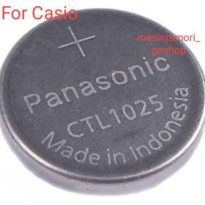HARGA DISC - baterai capacitor casio CTL1025 CTL 1025 original