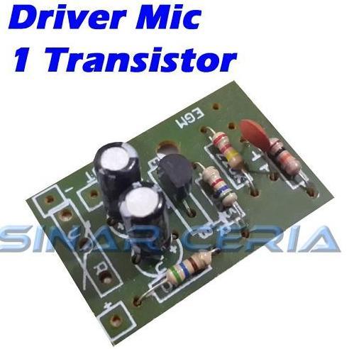 SC KIT PRE AMP MIC / DRIVER MIC 1 TRANSISTOR PENGUAT SINYAL MICROPHONE