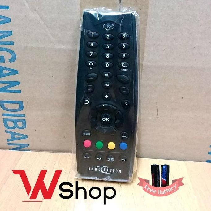 Remot/Remote Resiver Paola Indovision, Top Tv - Ori/Original