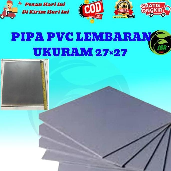 PVC LEMBARAN PIPA PARALON LEMBARAN 27 27 UNTUK BAHAN MINIATUR