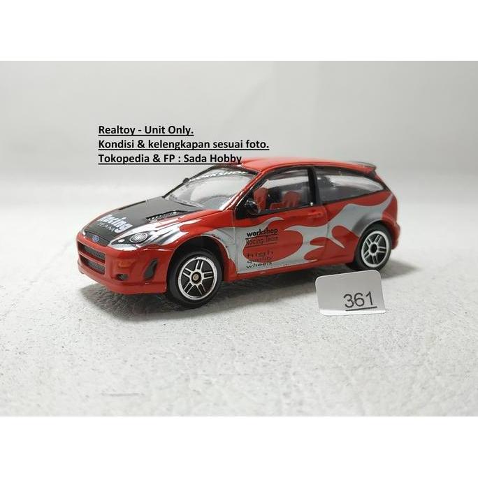 DIECAST REALTOY FORD FOCUS RS WRC RALLY CAR UNIT ONLY S2025
