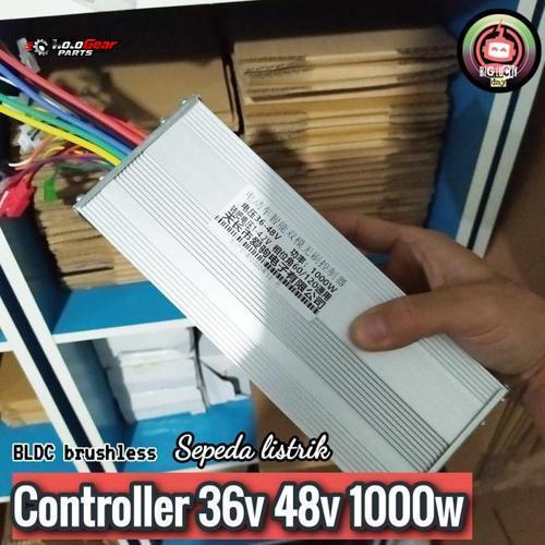 Controller 36v 48v 1000w bldc brushless kontroler selis motor listrik