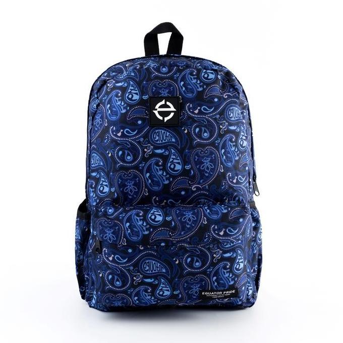 Equator Pride - Welsh Tas Ransel Laptop Backpack Paisley