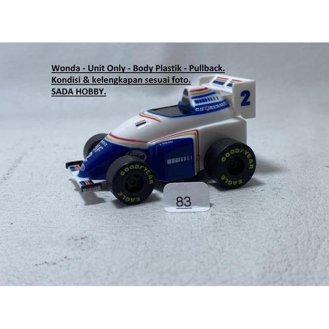 WONDA WILLIAMS RENAULT FW16 NO. 2 PULL-BACK UNIT ONLY S2025
