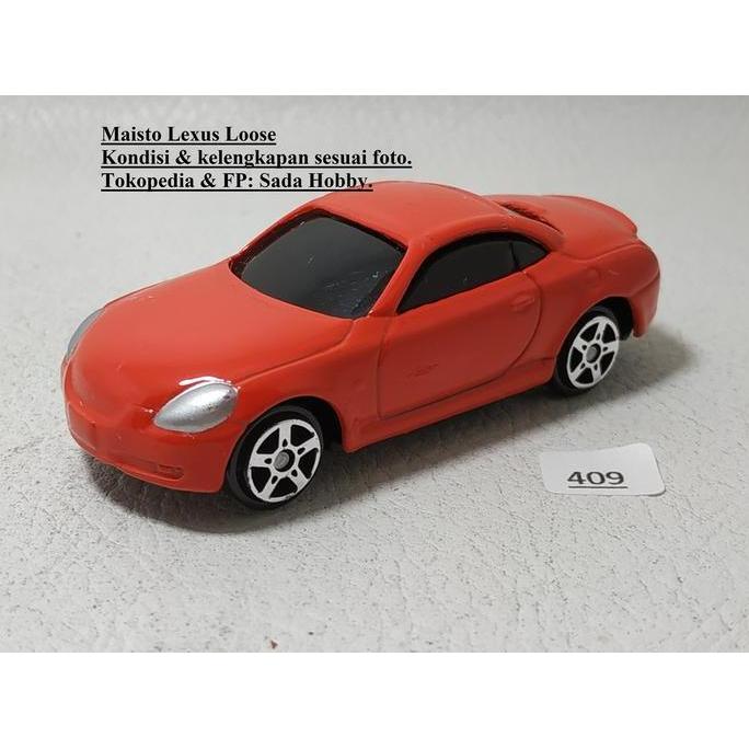DIECAST MAISTO LEXUS SC430 MERAH LOOSE S2025