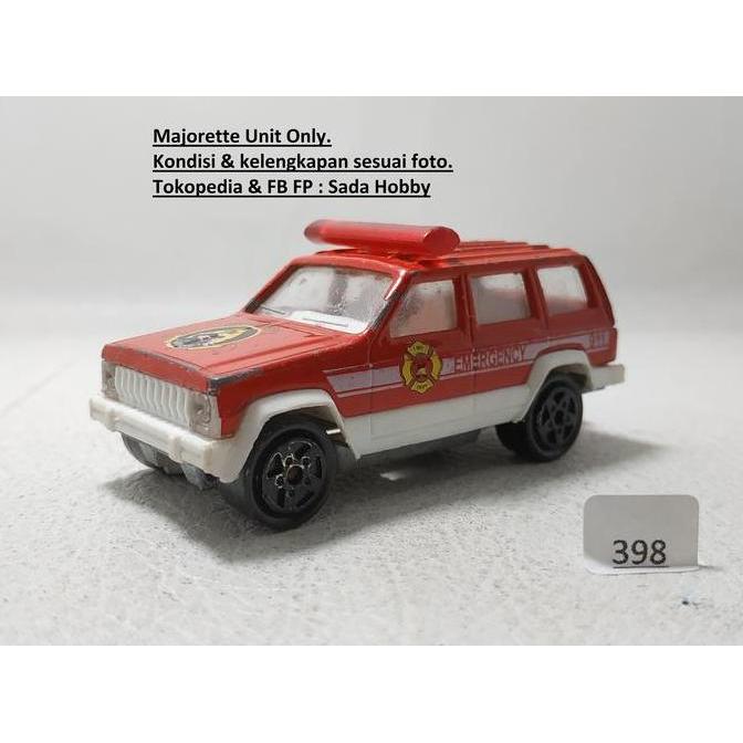 MAJORETTE JEEP CHEROKEE FIRE DEPT LOOSE S2025