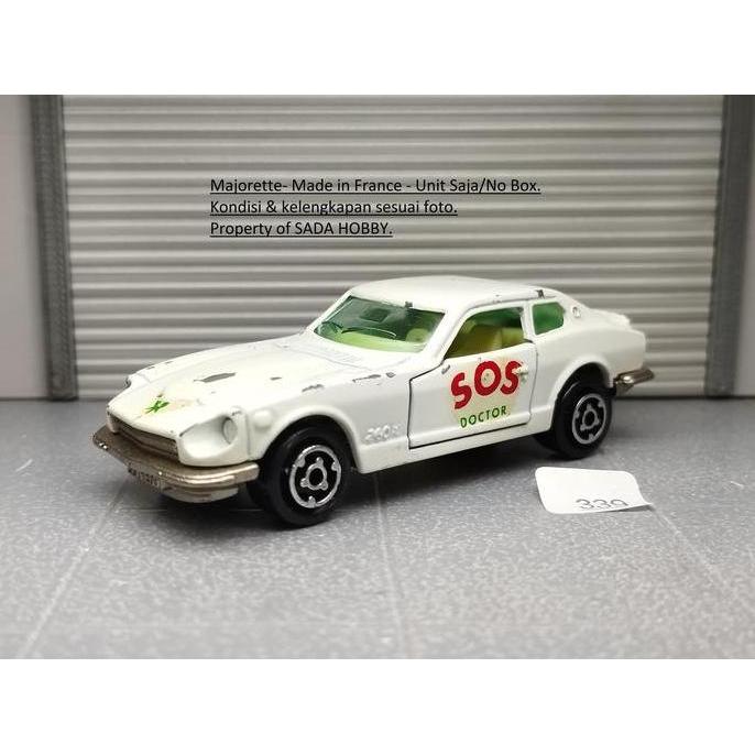 VINTAGE MAJORETTE DATSUN 260Z PUTIH FRANCE UNIT ONLY S2025