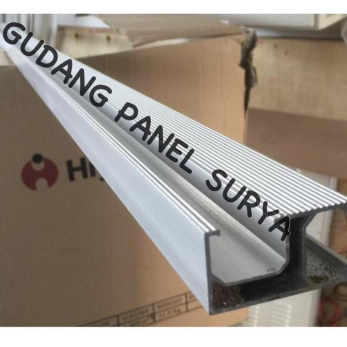 Mounting Bracket Panel Surya / Solar Panel Rail - Aluminium Rail 2,5M