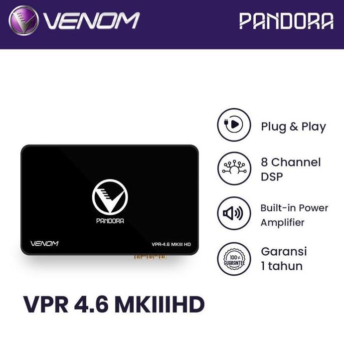 Promo Processor Prosesor Venom 4.6 MKIII 4.6MKIII 4.6MK3 HD DSP Pandora Diskon