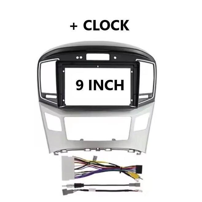 Promo S_NET Frame head unit android 9 inch Hyundai starex H1 2015 - 2018 Diskon