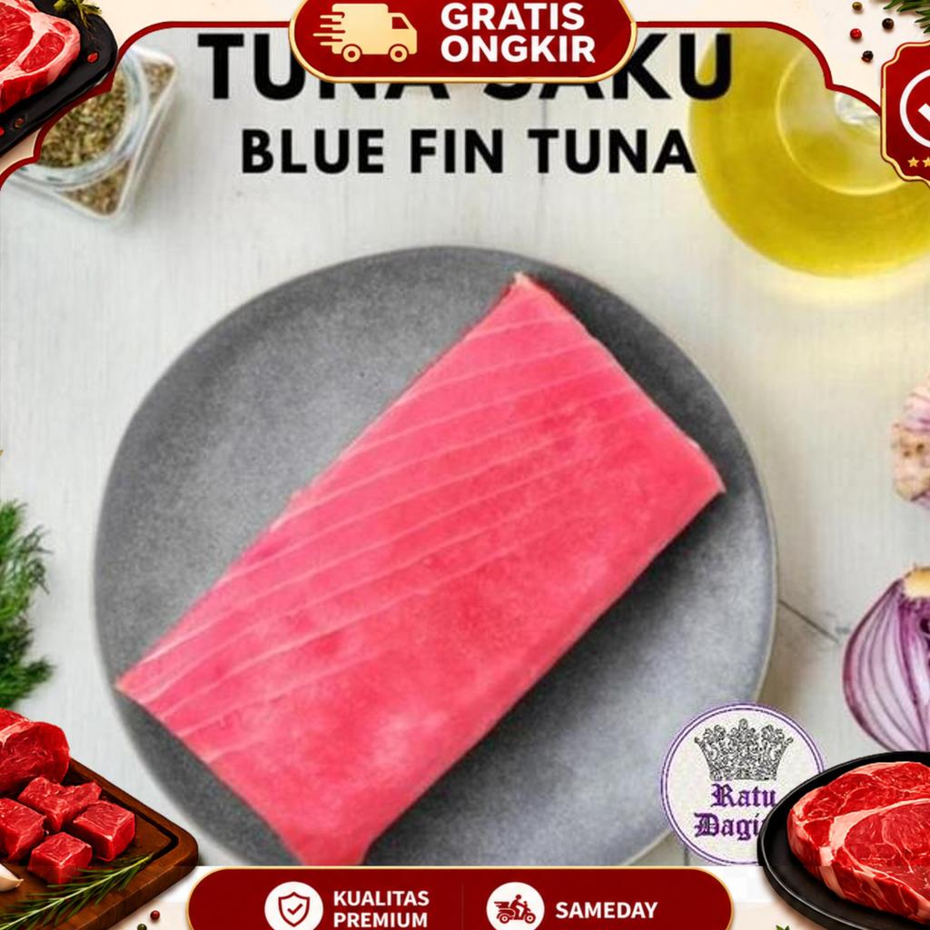 Ikan Tuna Saku @1Kg - Sashimi Grade Aaa+
