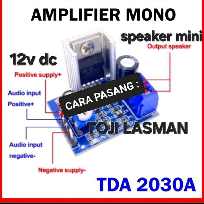 HIMAX KIT PCB POWER AMPLIFIER MONO TDA UTC 2030 TDA2030 UTC2030