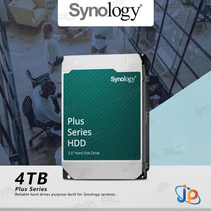 Synology Sata Plus Hat3300-4T 4Tb 3.5" Hdd/ Hd/ Hardisk/ Harddisk Internal Nas