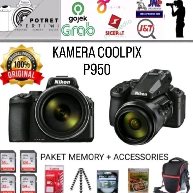 Nikon Coolpix P950 / Kamera Pocket Nimon P950 / Kamera Nikon / Coolpix