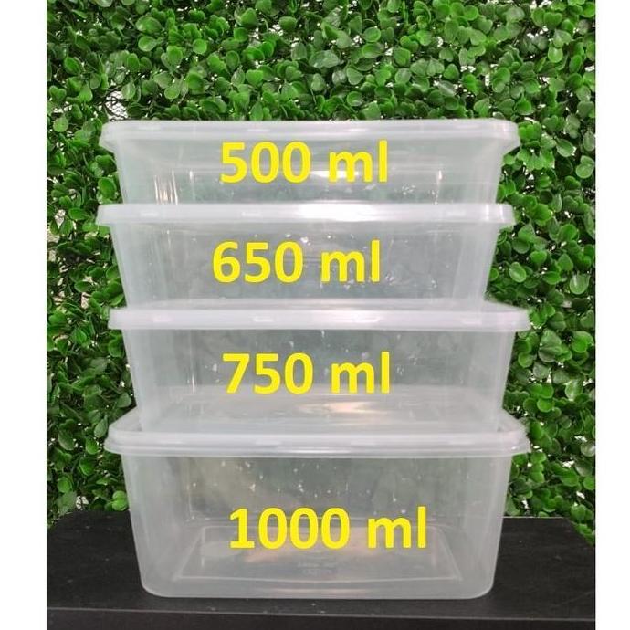 thinwall persegi panjang 750 ml