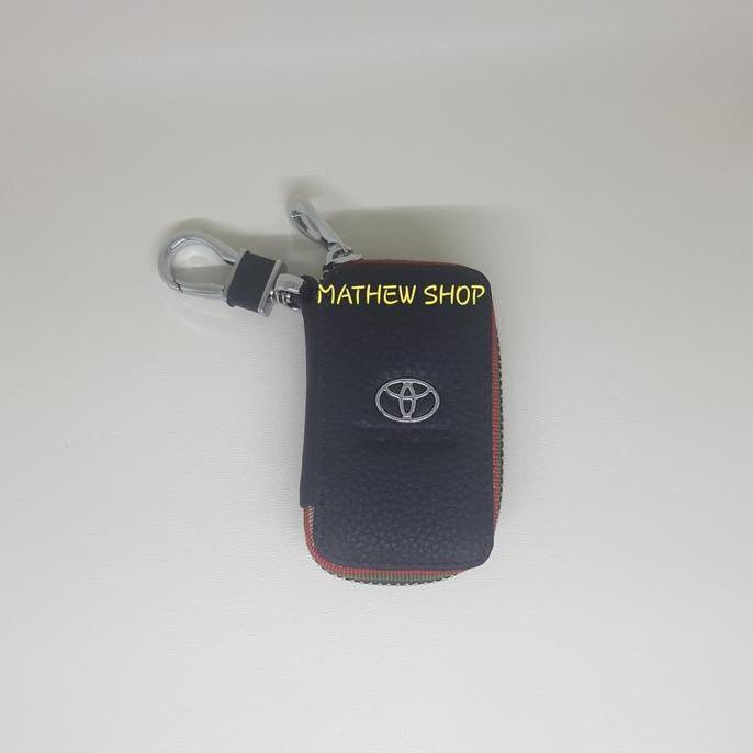 DOMPET STNK KULIT MOBIL LOGO TOYOTA SIENTA GANTUNGAN KUNCI STNK MOBIL TOYOTA PREMIUM