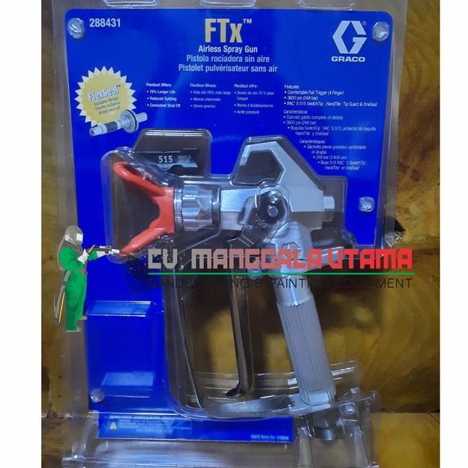 NEW Graco 288431 Contractor FTx Airless Spray Gun