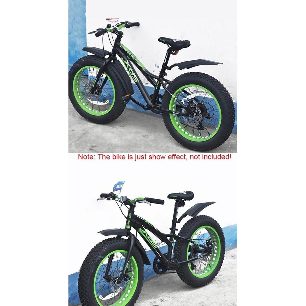 Promo spakbor mudguard fender sepeda MTB Fatbike 4.0 depan belakang 2pcs Diskon