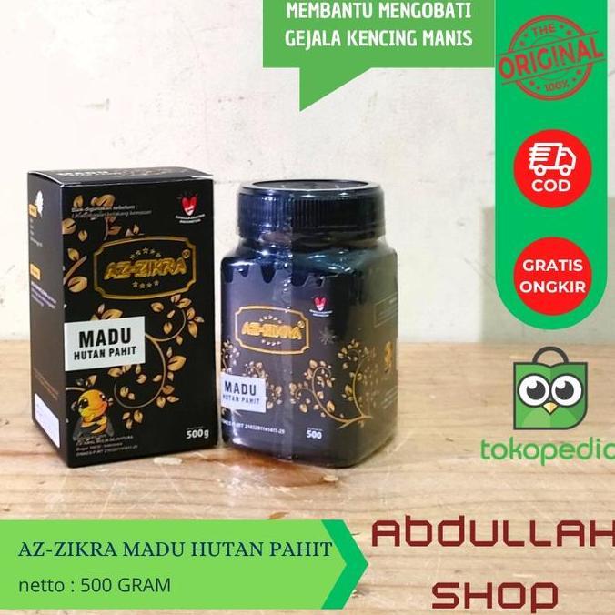 Drink- Madu Azzikra Madu Hitam Pahit / Az Zikra Madu Hitam Pahit / Az-Zikra Hutan Pahit