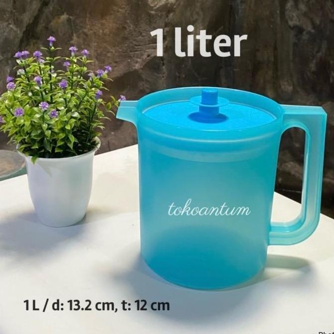 * Pitcher 1 Liter Teko Air Tupperware *