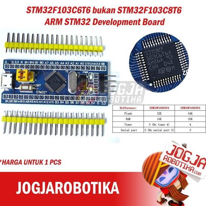 Stm32F103C6T6 Bukan Stm32F103C8T6 Arm Stm32 Development Board