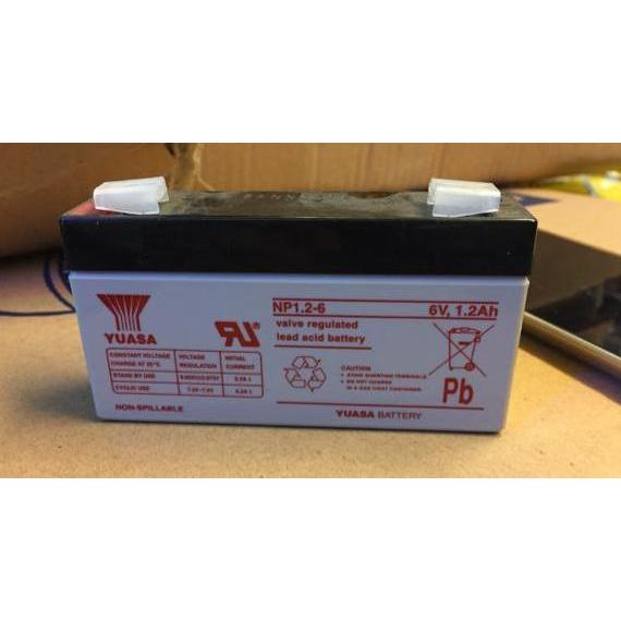 aki kering baterai yuasa np1,2-6 6v 1.2ah 6 v 1.2 1,2 ah