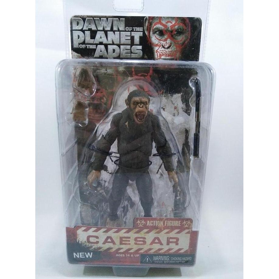 Neca Dawn Of The Planet Apes Caesar 1/12 Movable Shotgun NEW MOC